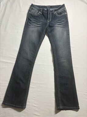 RUE21 Women's Dark Gray-Blue Boyfriend Jeans